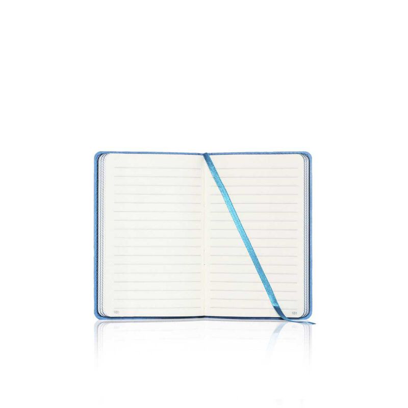 Castelli Harris Pocket Ruled Slate Blue Notebook image number 1
